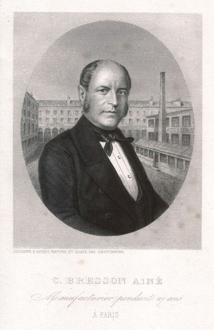 Claude Bresson Ain, filateur  Pantin et Paris