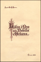 Libro d'Oro della Nobilt di Genova